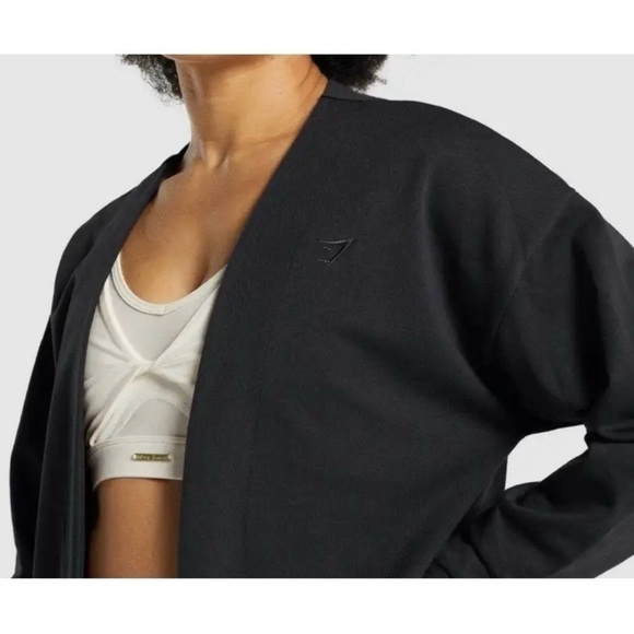 Gymshark x Whitney Simmons black cardigan size large - Picture 2 of 10